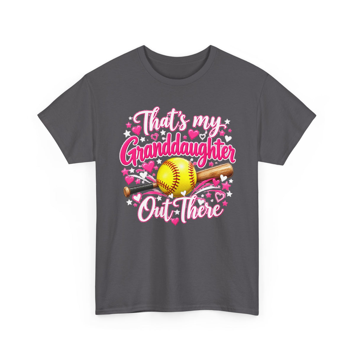 That’s My Granddaughter Out There Softball Grandma T-Shirt