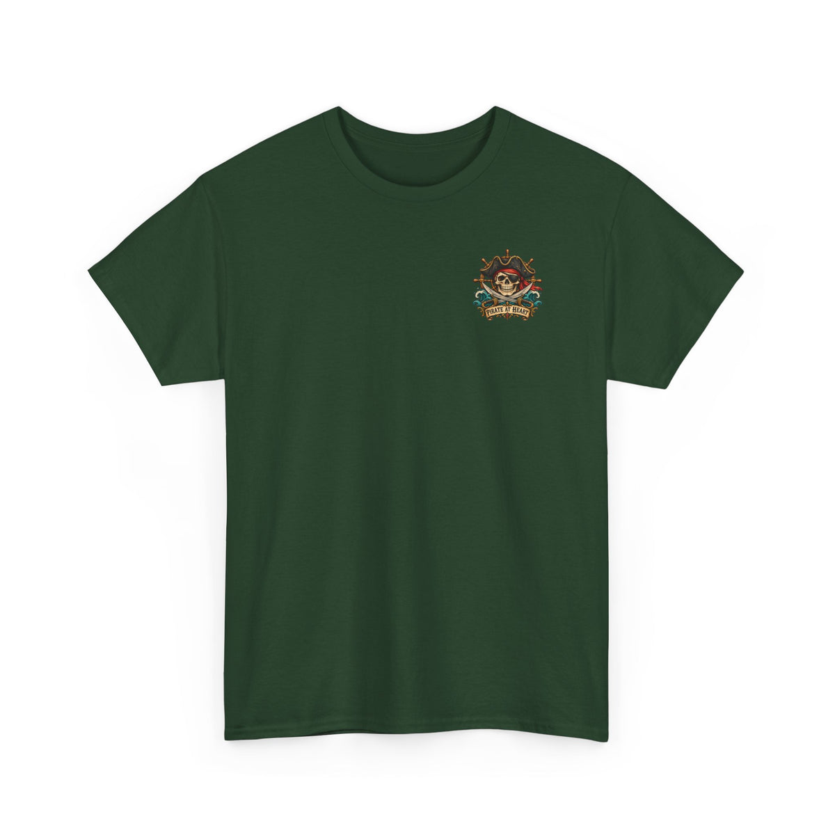 Pirate Skull Tee — "I Was a Pirate" Nautical Skull, Water • Alcohol • Booty • Boats Graphic T‑Shirt