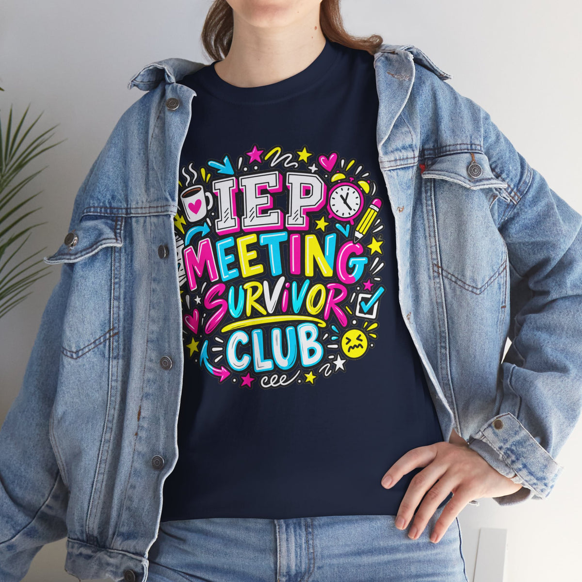 Video Meeting Survivor Club T-Shirt — Funny Remote Work Tee