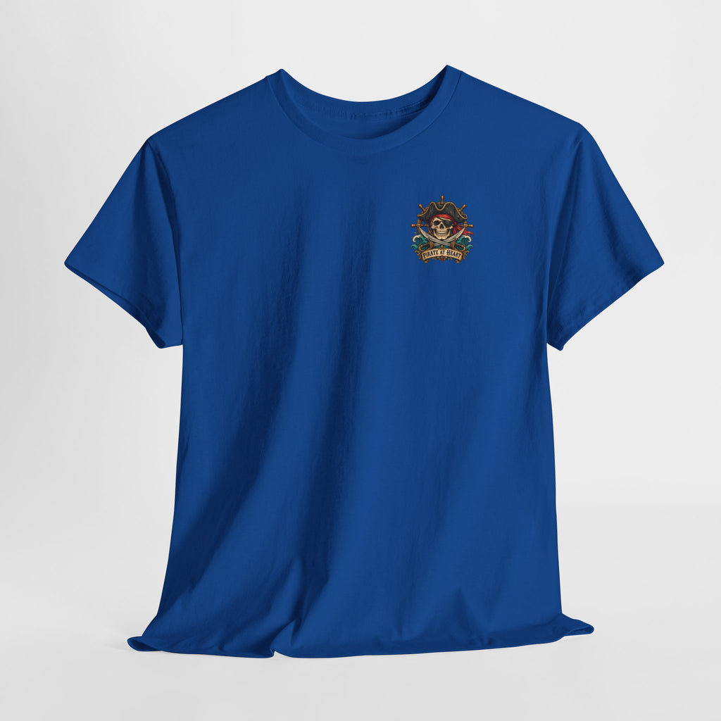 Pirate Skull Tee — "I Was a Pirate" Nautical Skull, Water • Alcohol • Booty • Boats Graphic T‑Shirt