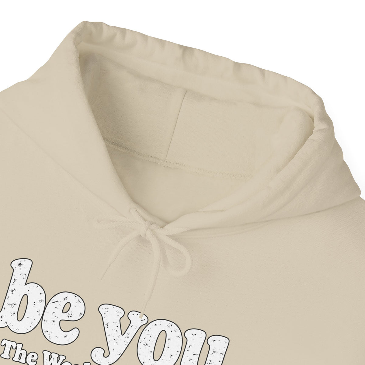 “Hey You, The World Will Adjust” Inspirational Hoodie