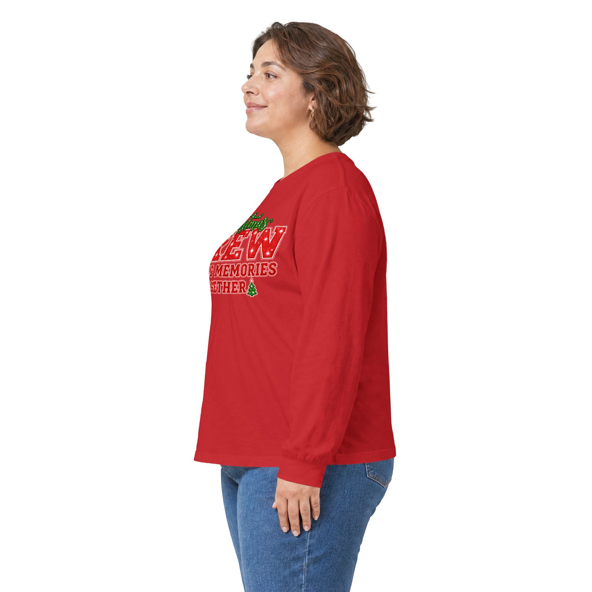 Christmas Crew Making Memories Together Long Sleeve Tee