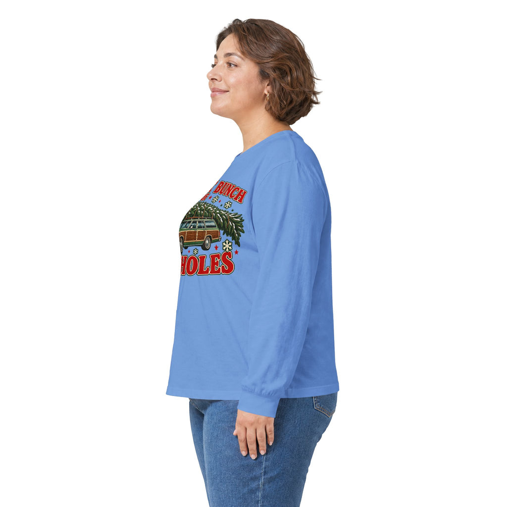 Jolliest Bunch of Assholes Christmas Long Sleeve Tee