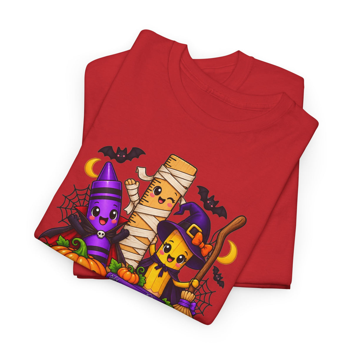 Halloween Teacher Tee — "What A Boo-tiful Day To Learn" Kids' Classroom Shirt