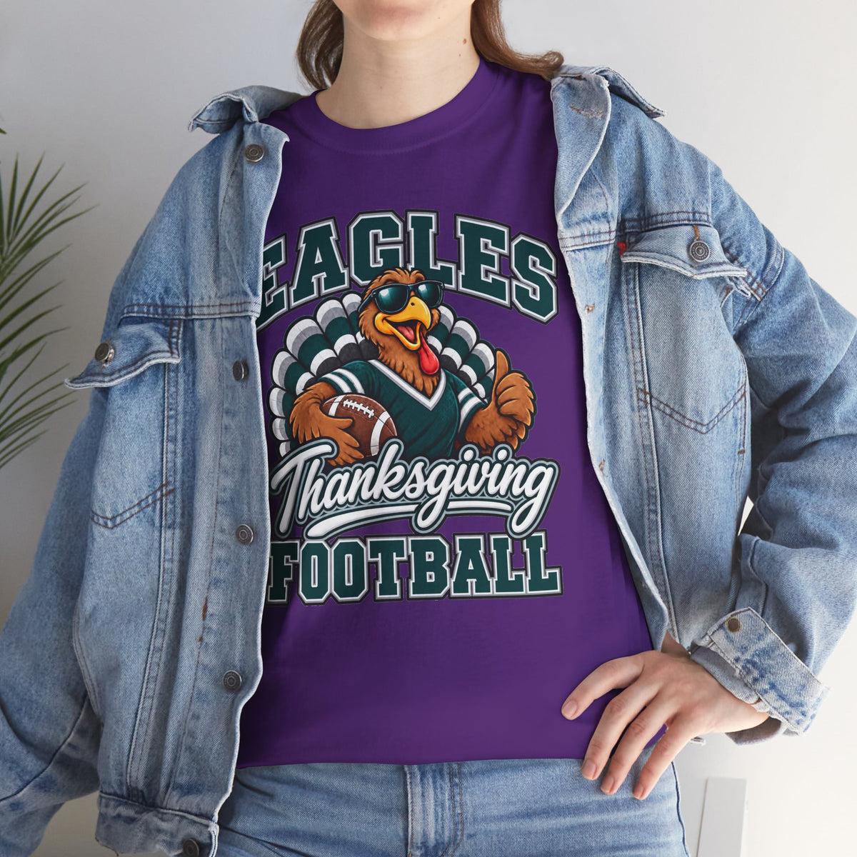 Eagles Thanksgiving Football Tee