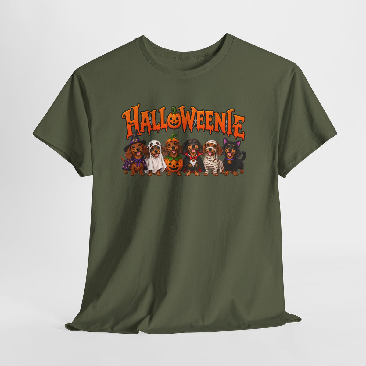 Halloweenie Dachshund T-Shirt | Halloween Dog Graphic