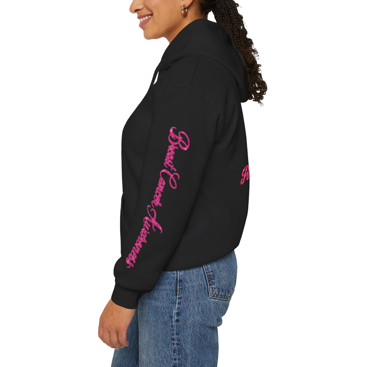 Pink Ribbon Breast Cancer Awareness Hoodie