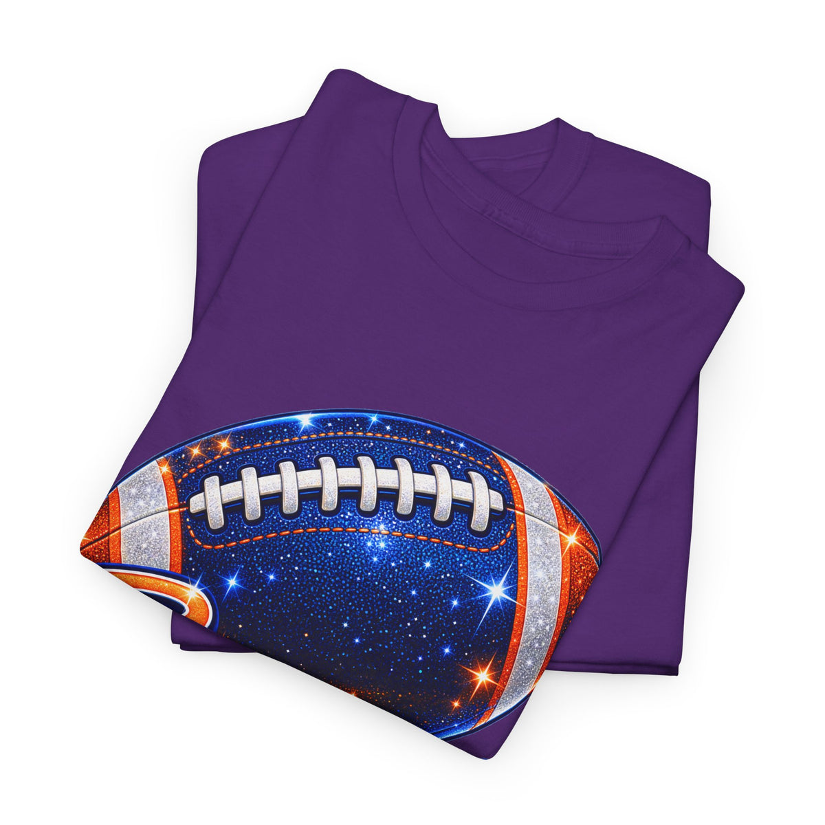 Broncos Football T-Shirt — Galaxy Football Graphic Tee