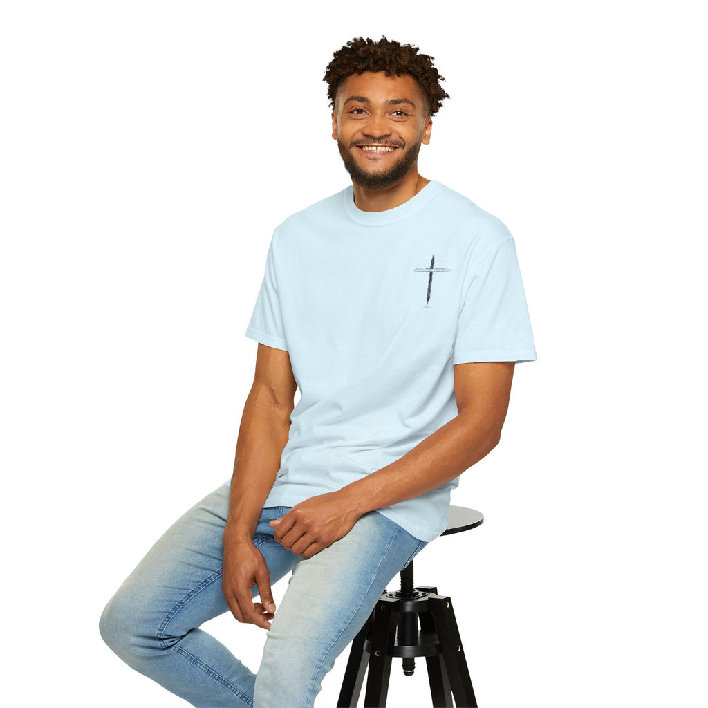 Christian Cross T-Shirt — 'The Way, The Truth, The Life' Religious Tee