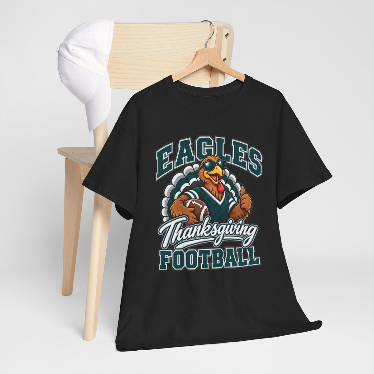 Eagles Thanksgiving Football Tee