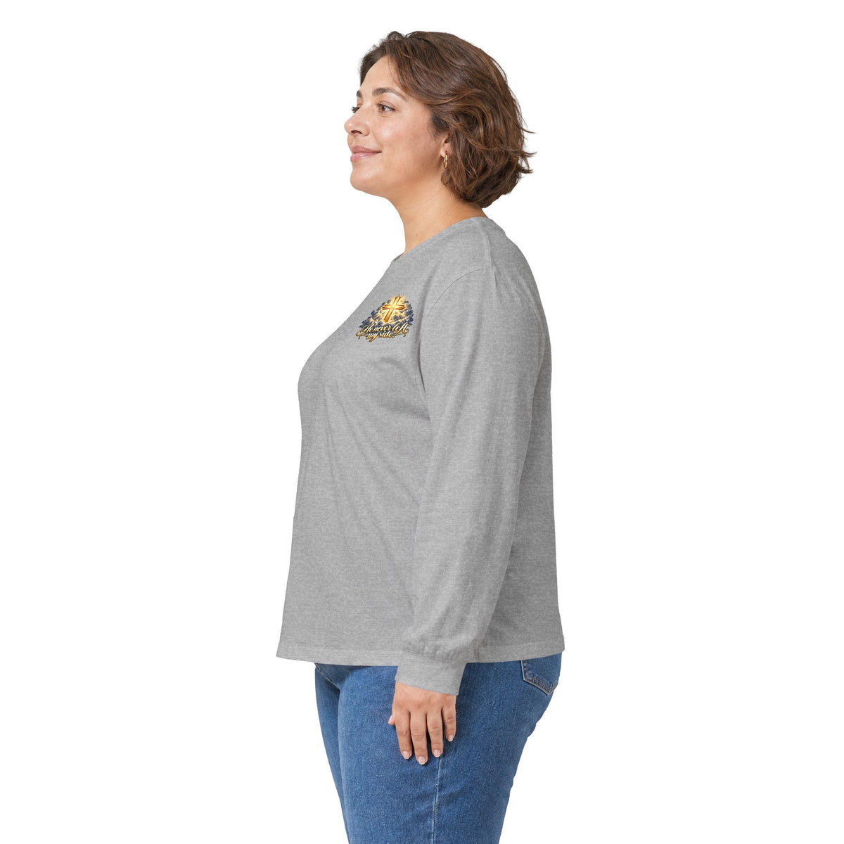 He Is Risen Christian Long Sleeve Tee