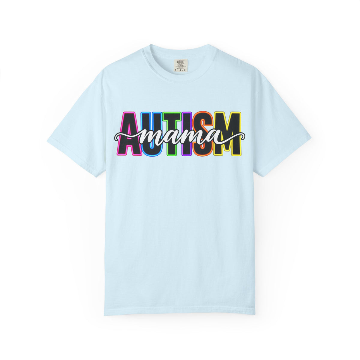 Autism Mama T-Shirt — Colorful Pride Support Tee for Moms