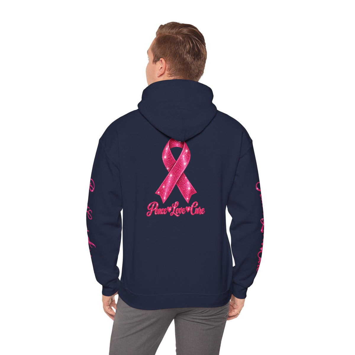 Pink Ribbon Breast Cancer Awareness Hoodie