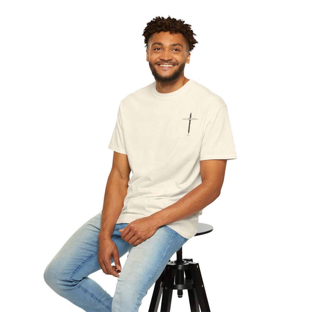 Christian Cross T-Shirt — 'The Way, The Truth, The Life' Religious Tee