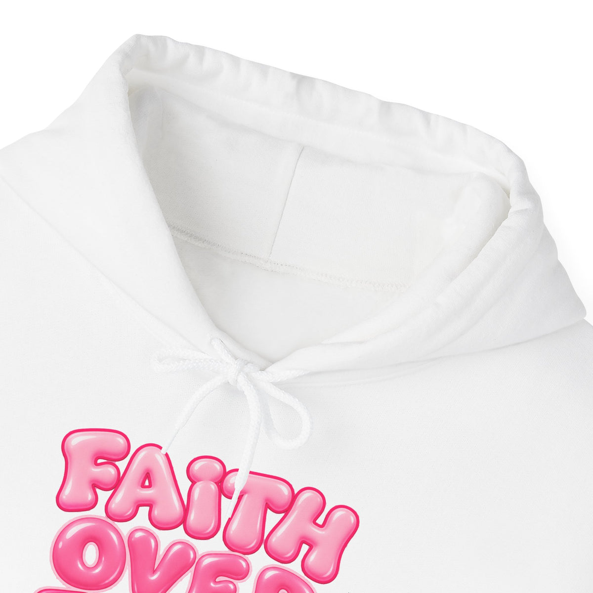 Faith Over Fear Inspirational Hoodie