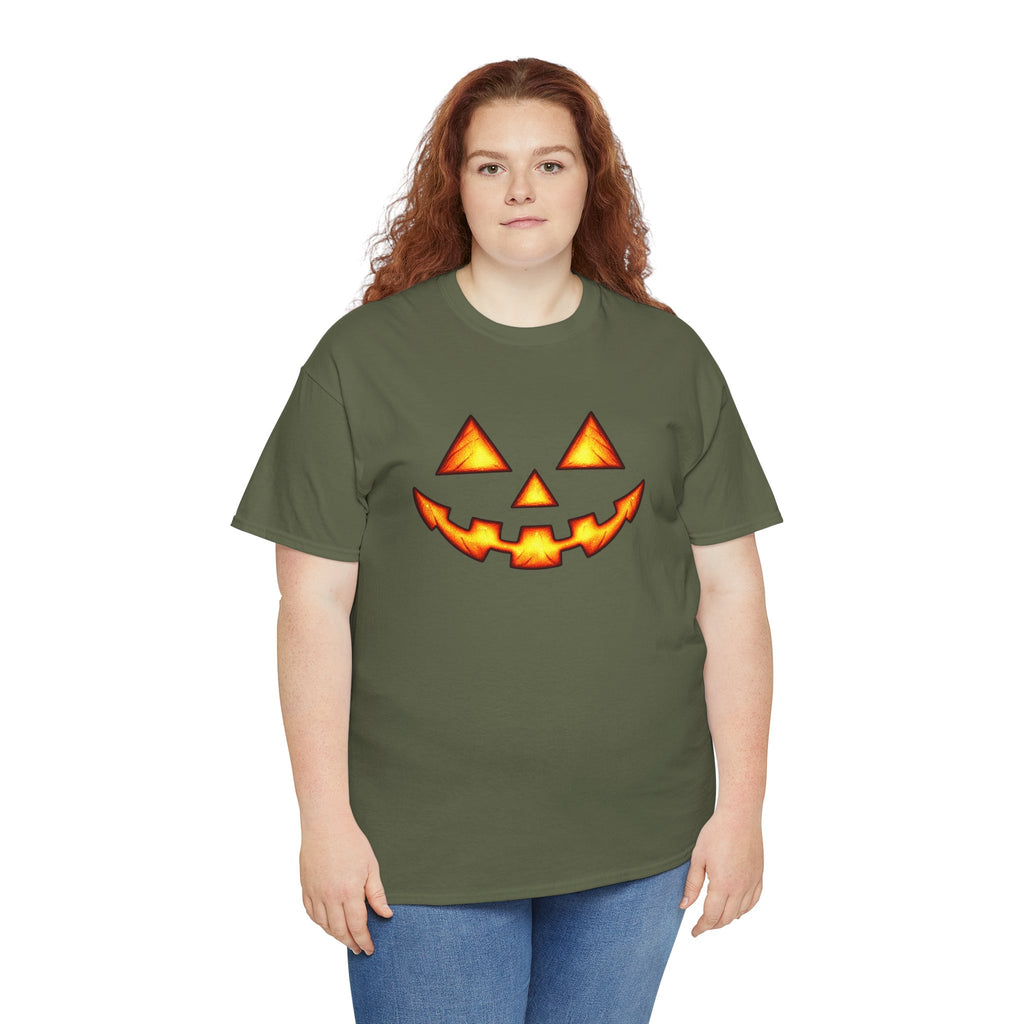 Halloween Jack-O'-Lantern Happy T-Shirt