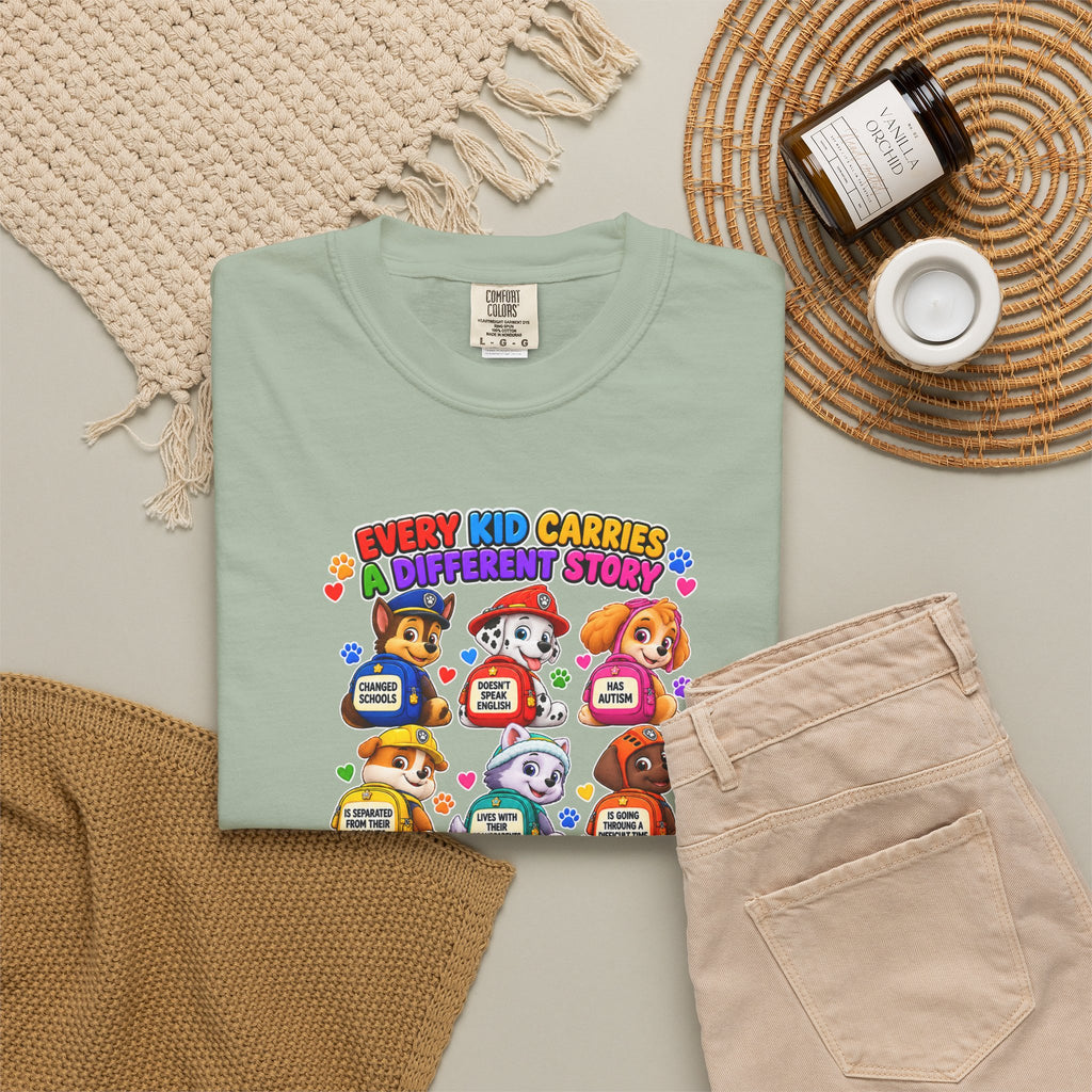 Be Kind Every Kid Carries Inspirational T-Shirt