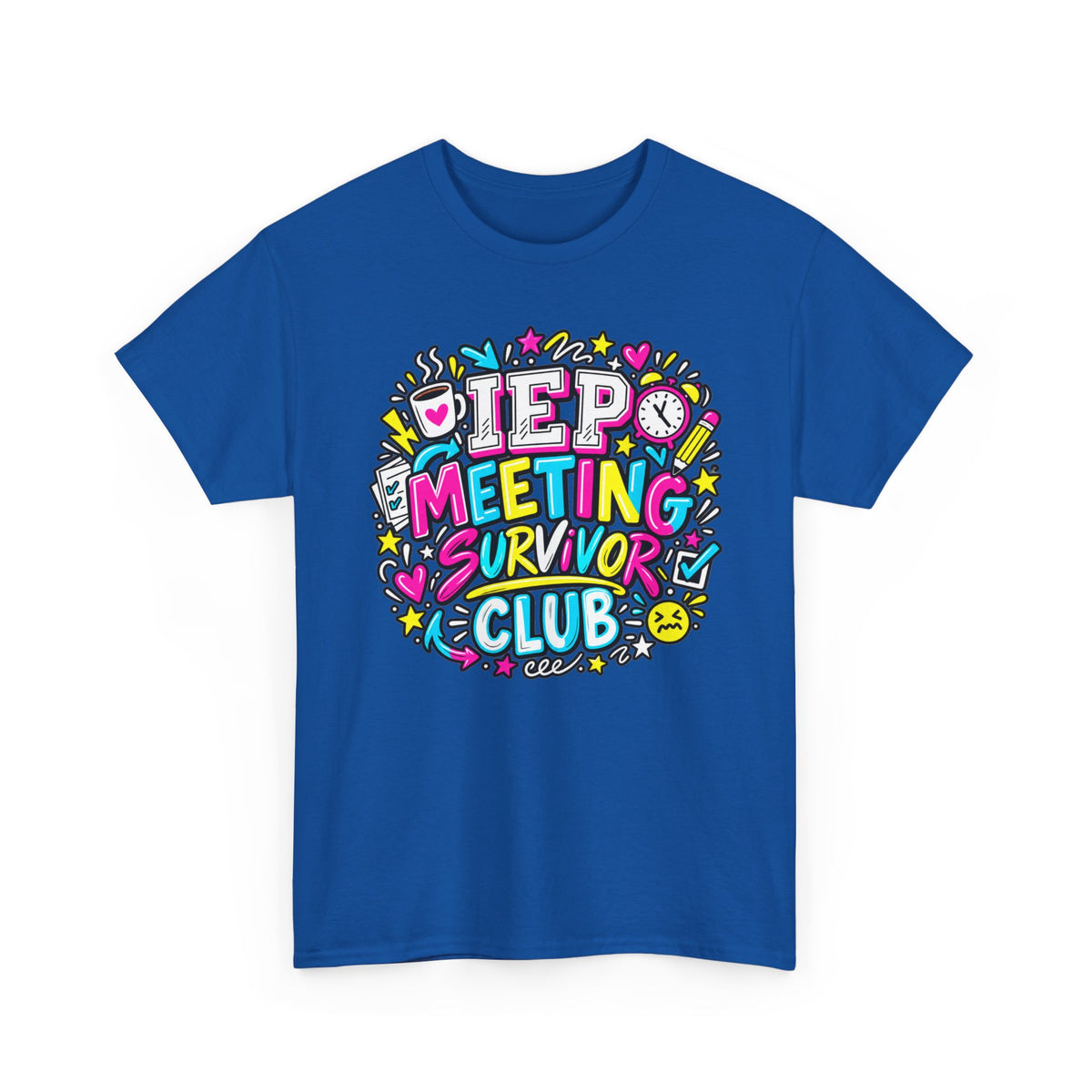 Video Meeting Survivor Club T-Shirt — Funny Remote Work Tee