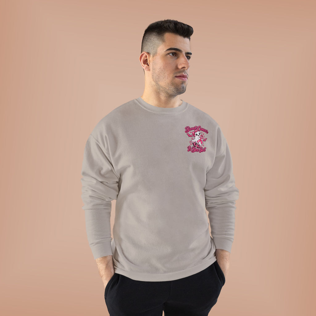 Breast Cancer Awareness Crewneck Sweatshirt – "In October We Wear Pink"