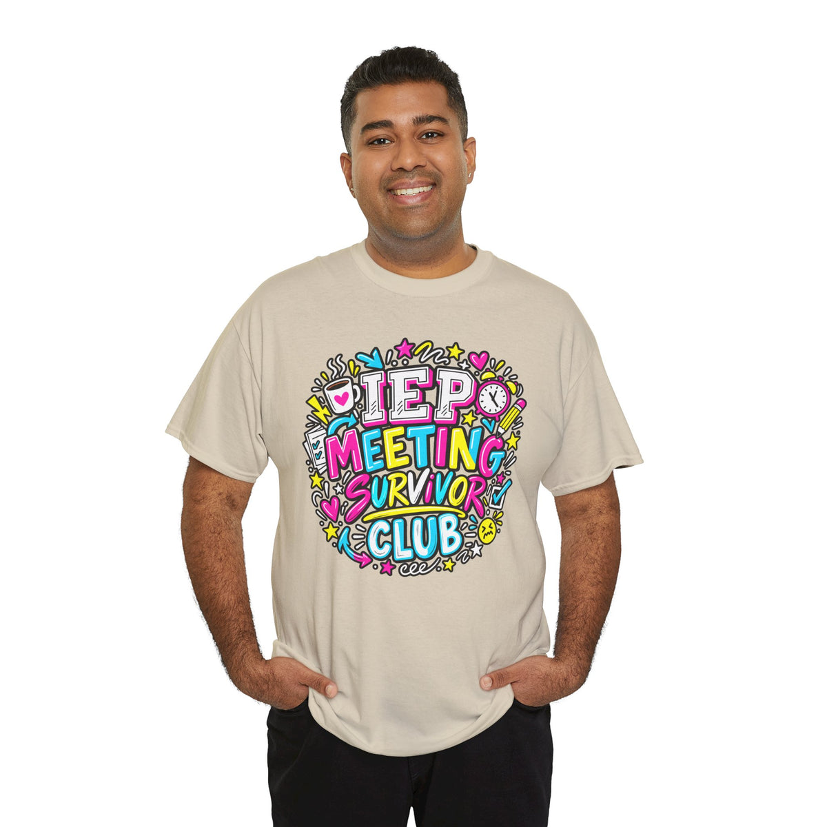 Video Meeting Survivor Club T-Shirt — Funny Remote Work Tee