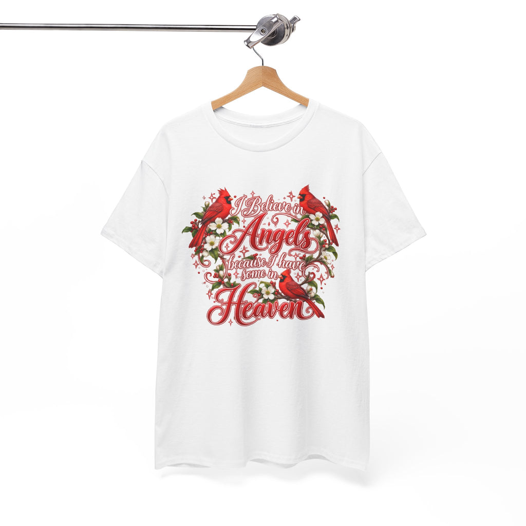 Angels from Heaven Cardinal Christmas T-Shirt