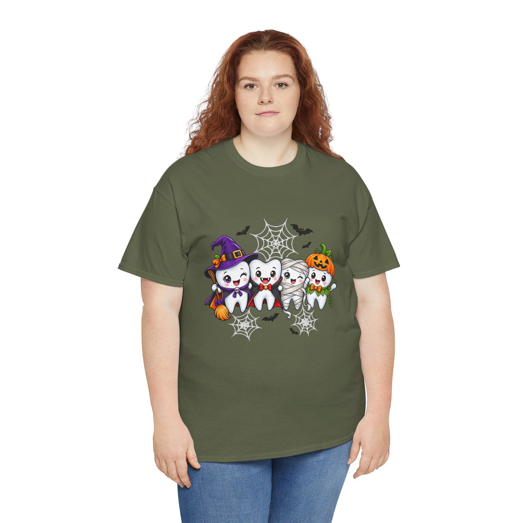Halloween Teeth T-Shirt | Cute Dental Costume Graphic