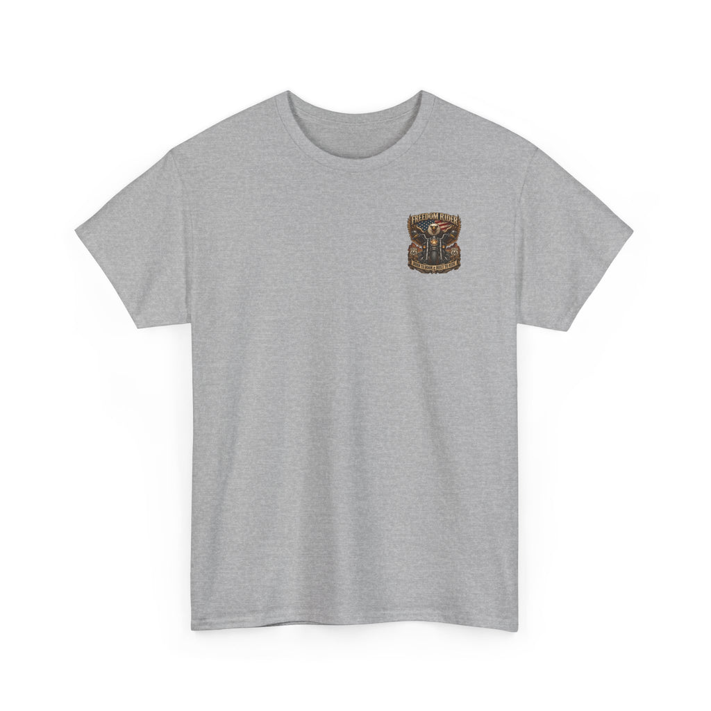 Freedom Rider Motorcycle T‑Shirt — Born to Roam Vintage Biker Tee