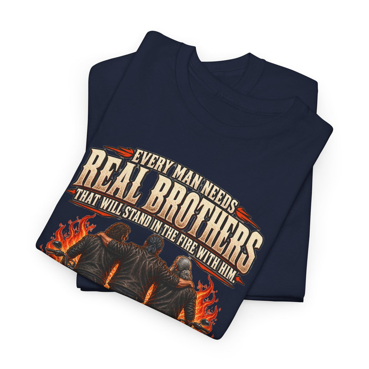 Real Brothers Graphic T-Shirt – Brotherhood and Strength