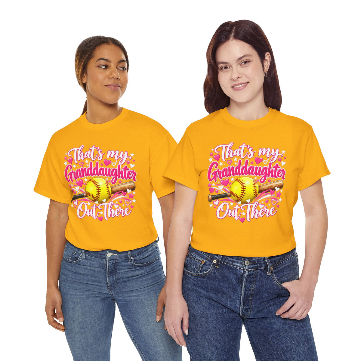 That’s My Granddaughter Out There Softball Grandma T-Shirt