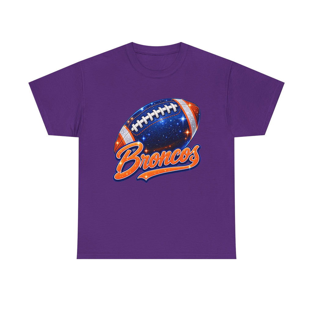 Broncos Football T-Shirt — Galaxy Football Graphic Tee
