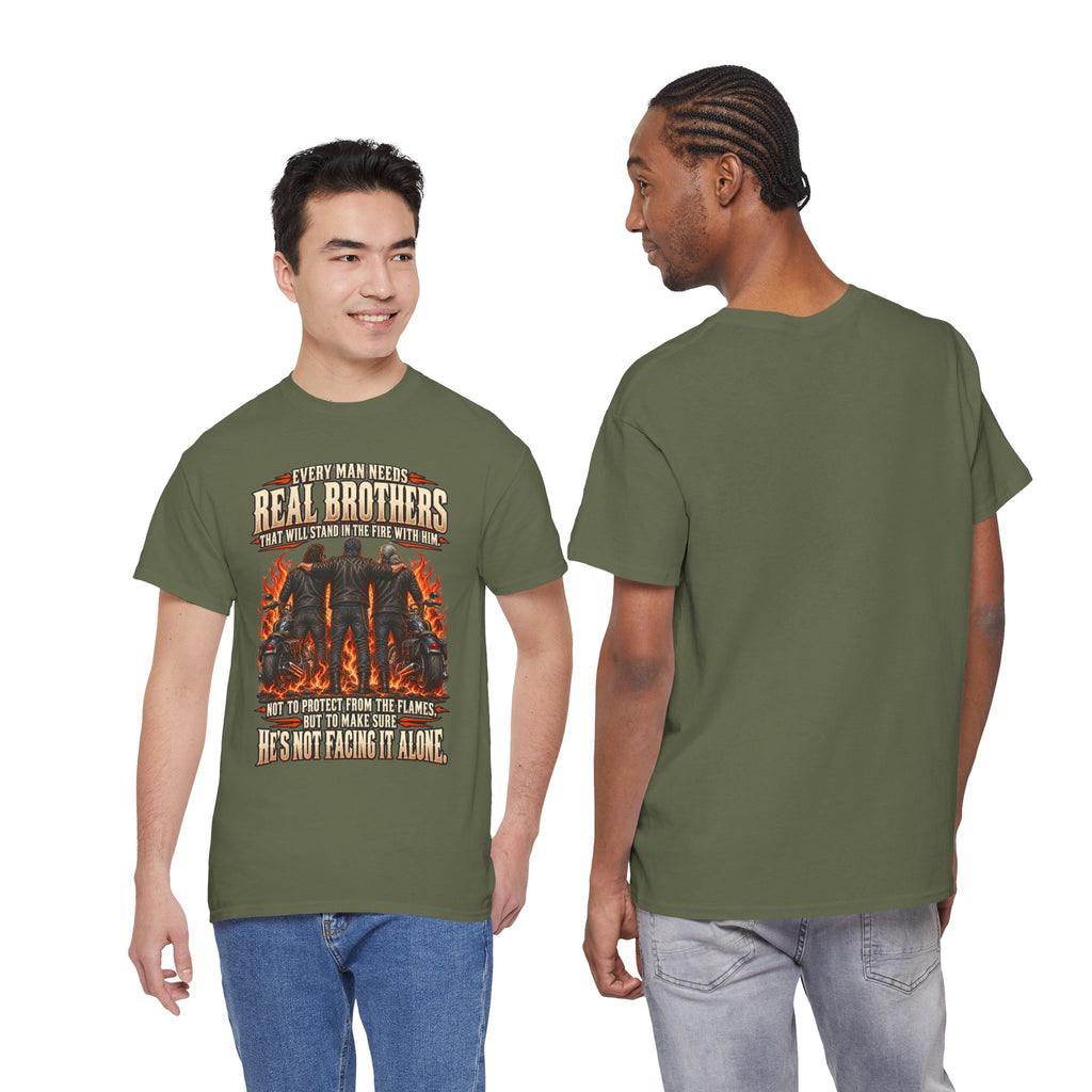 Real Brothers Graphic T-Shirt – Brotherhood and Strength