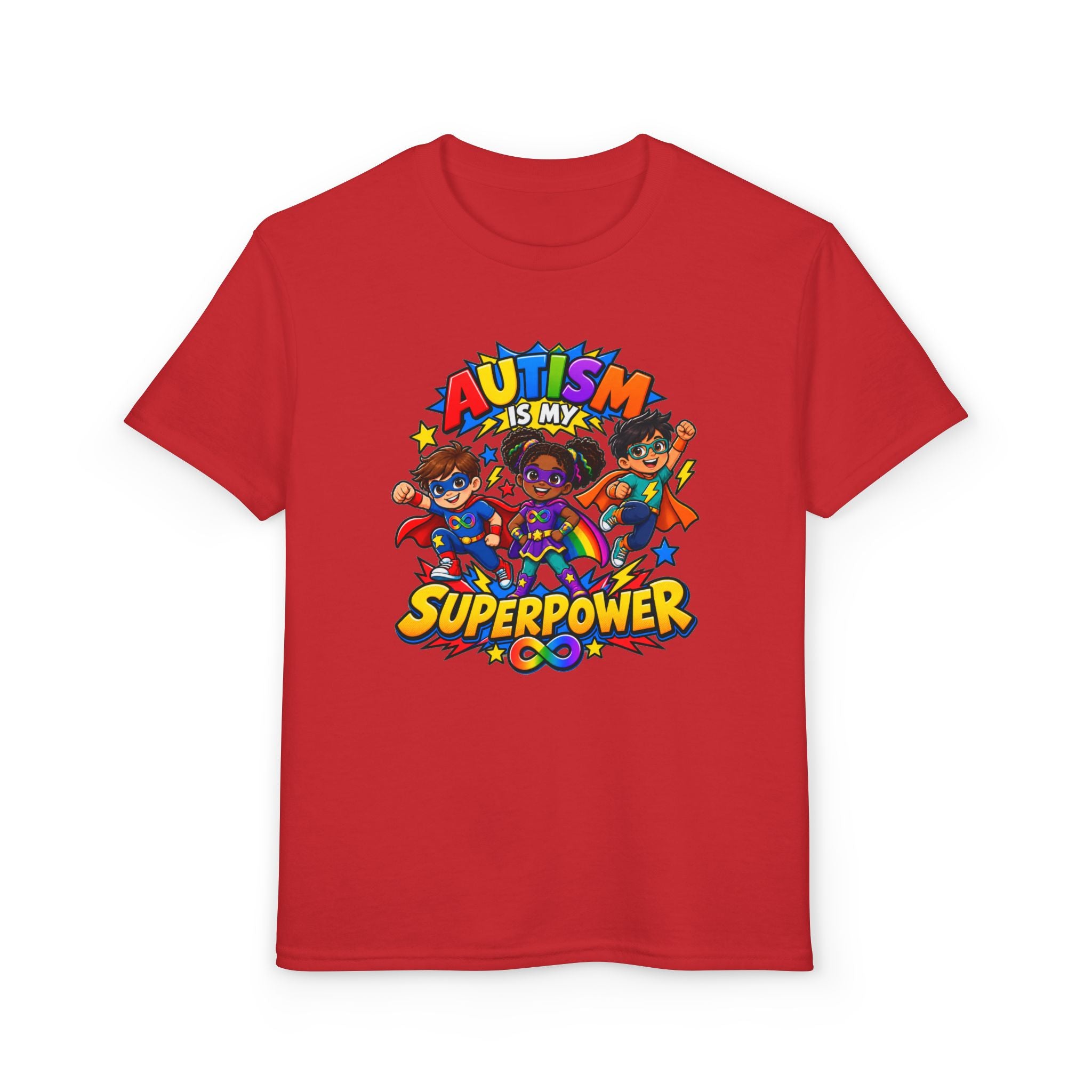 Autism Is My Superpower Youth T-Shirt