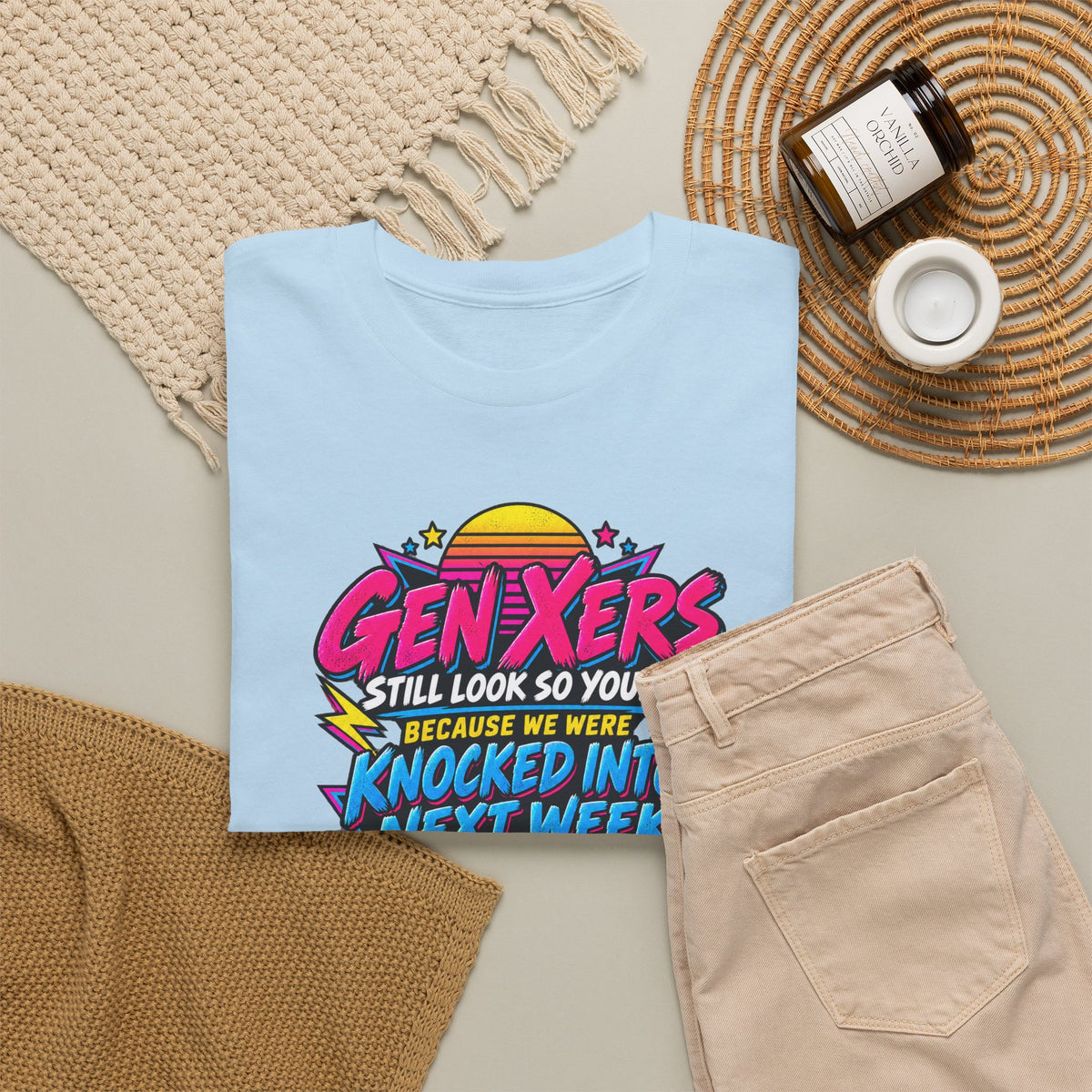 Gen Xers Retro Graphic Tee — “Still Look So Young… Missing Several Decades”