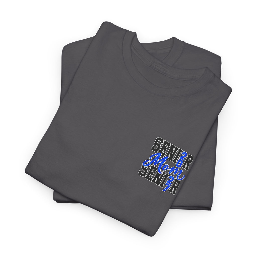 Senior Mom 2027 T-Shirt — Back Print Proud Senior Parent Tee