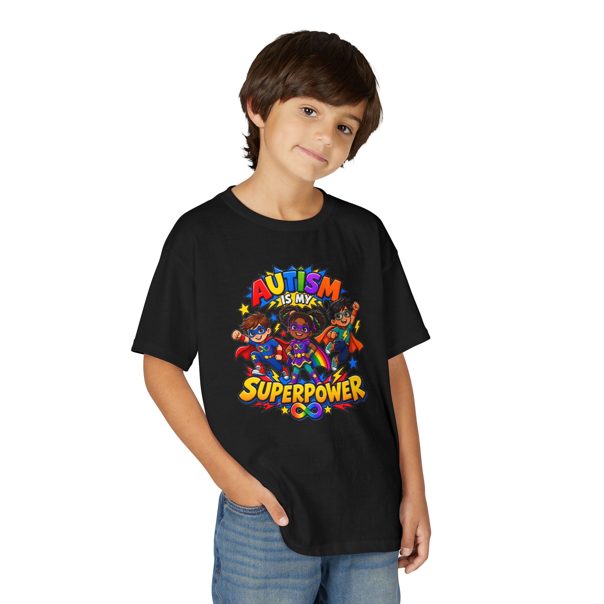 Autism Is My Superpower Youth T-Shirt