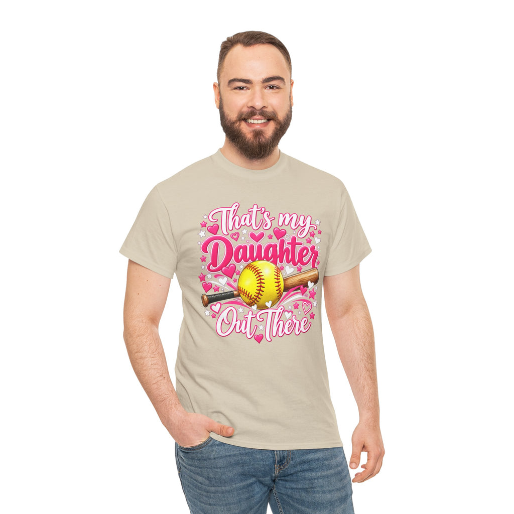 That’s My Daughter Out There Softball T-Shirt