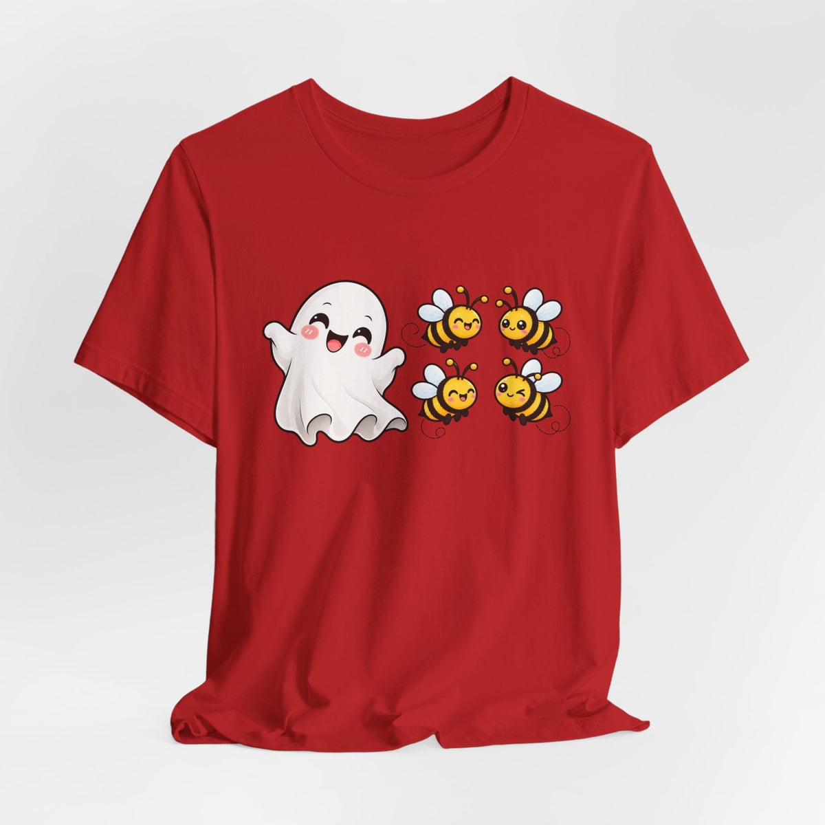 Boo & Bees Halloween Tee – Cute Ghost & Bee Shirt | Spooky Season Must-Have