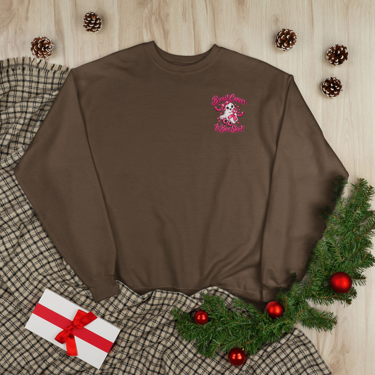 Breast Cancer Awareness Crewneck Sweatshirt – "In October We Wear Pink"