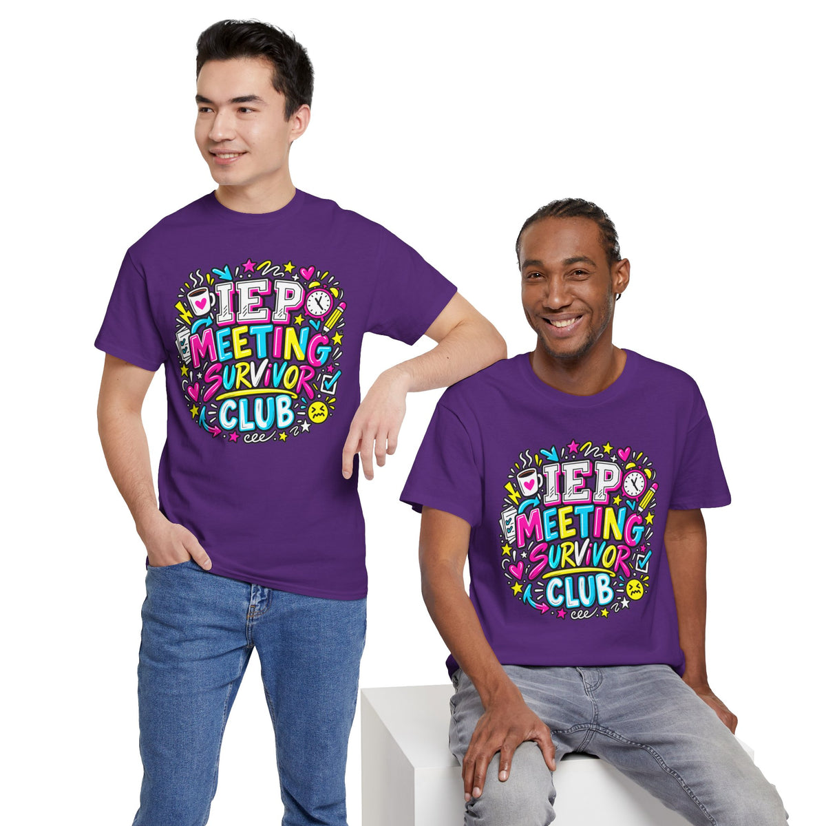 Video Meeting Survivor Club T-Shirt — Funny Remote Work Tee