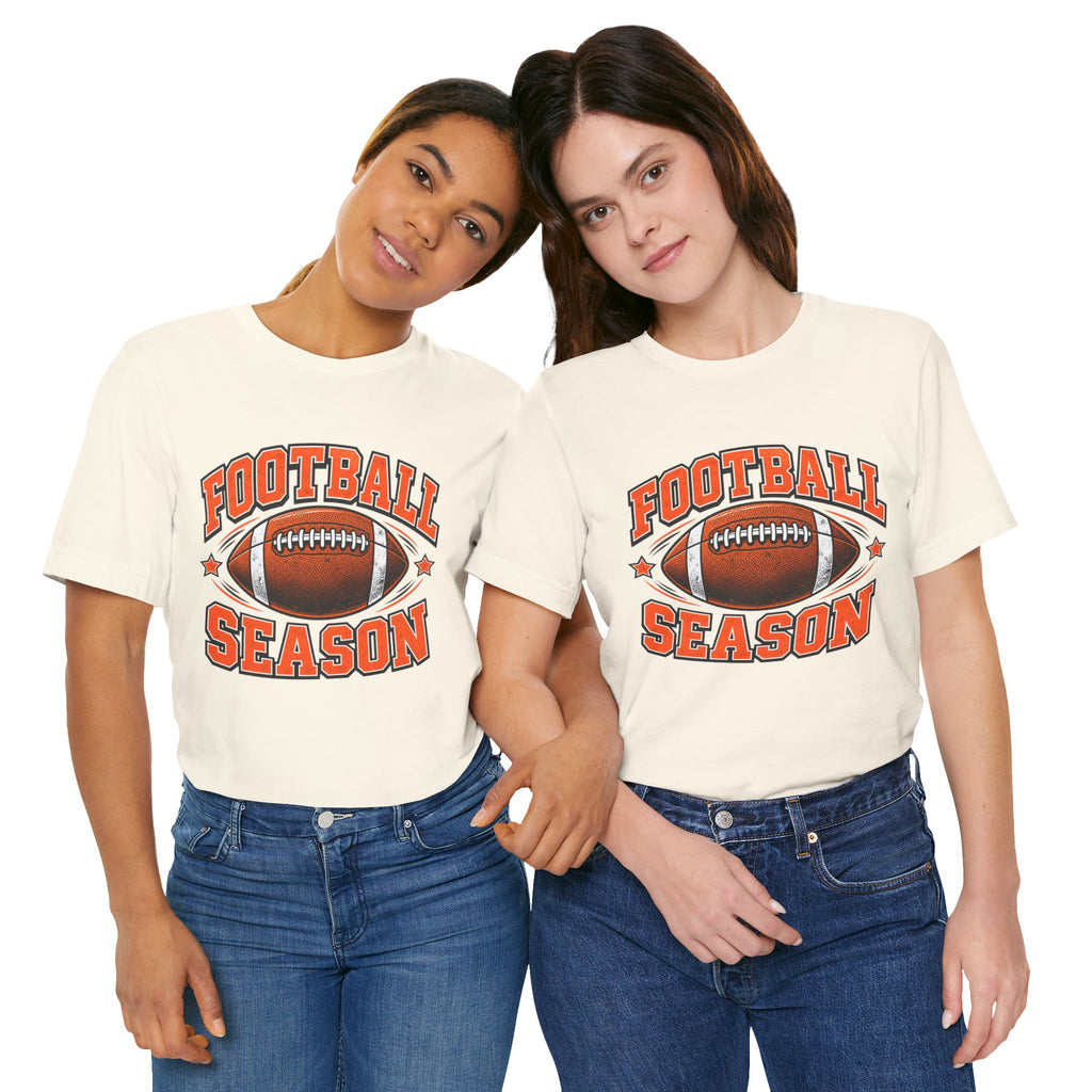 Football Season Tee – Vintage Football Graphic Shirt