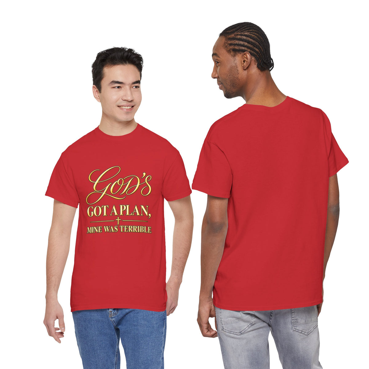 God's Got a Plan T‑Shirt — Inspirational Christian Faith Tee