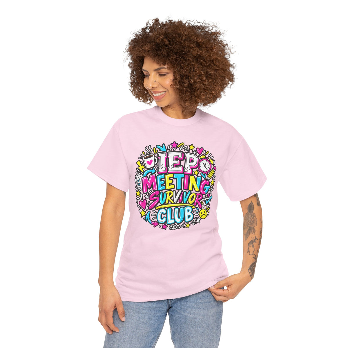 Video Meeting Survivor Club T-Shirt — Funny Remote Work Tee