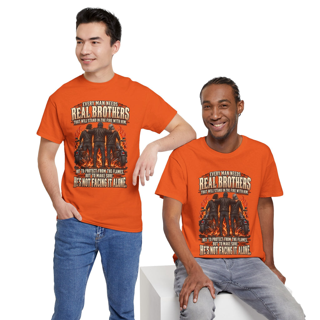 Real Brothers Graphic T-Shirt – Brotherhood and Strength
