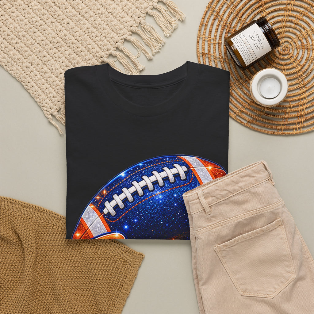 Broncos Football T-Shirt — Galaxy Football Graphic Tee