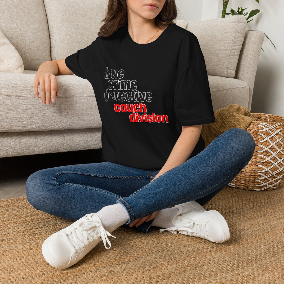 True Crime Detective Couch Division T-Shirt