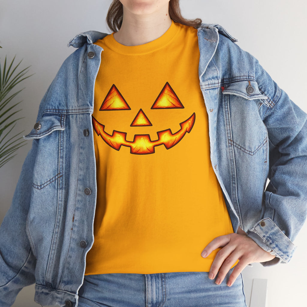 Halloween Jack-O'-Lantern Happy T-Shirt