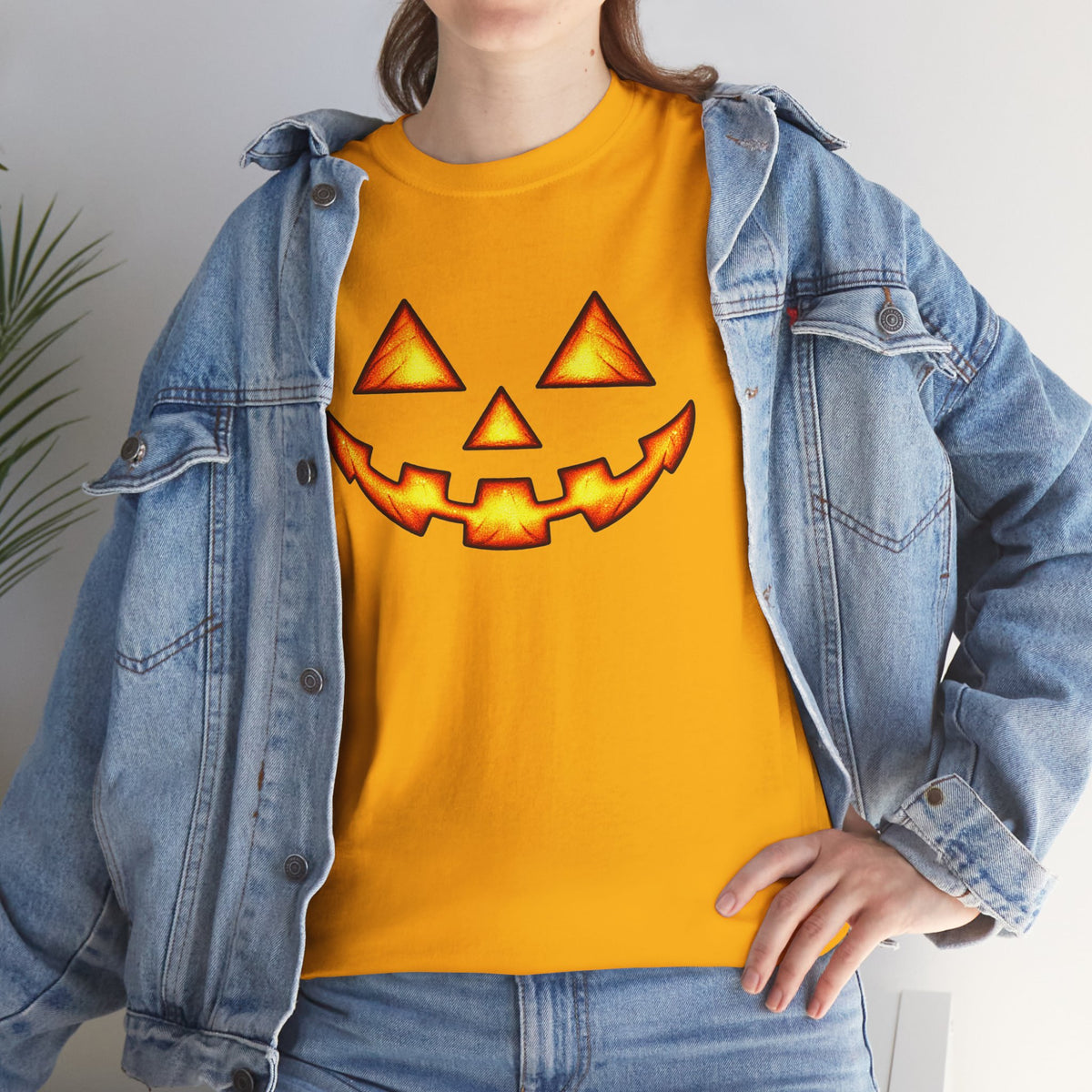 Halloween Jack-O'-Lantern Happy T-Shirt