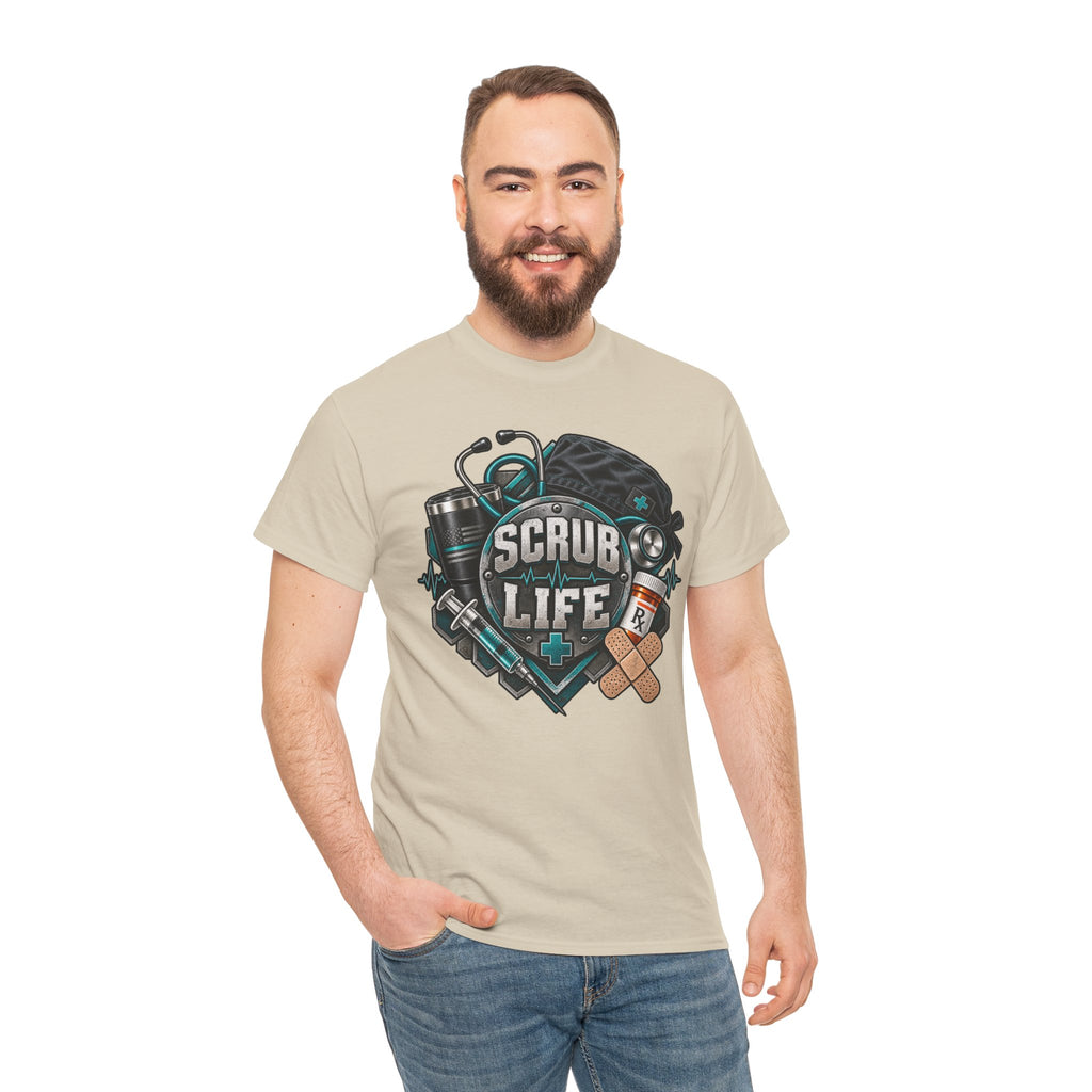 Scrub Life T-Shirt – Nurse & Healthcare Worker Graphic Tee