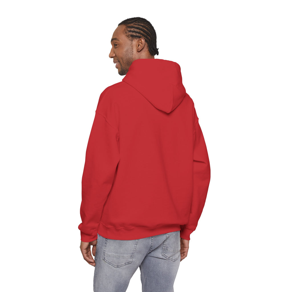 Go Bucks Hoodie — Vintage Red Deer Antlers Graphic Hooded Sweatshirt