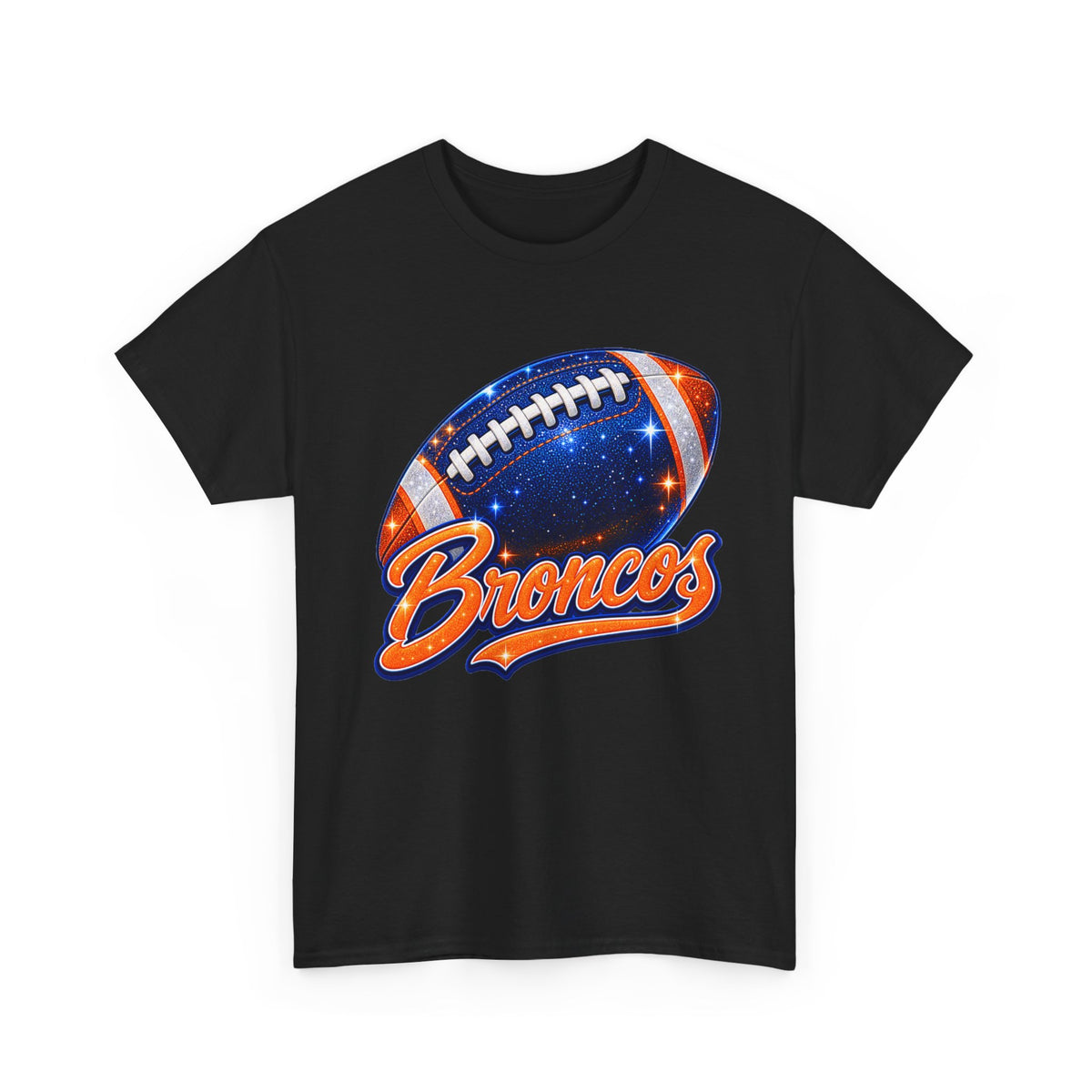 Broncos Football T-Shirt — Galaxy Football Graphic Tee